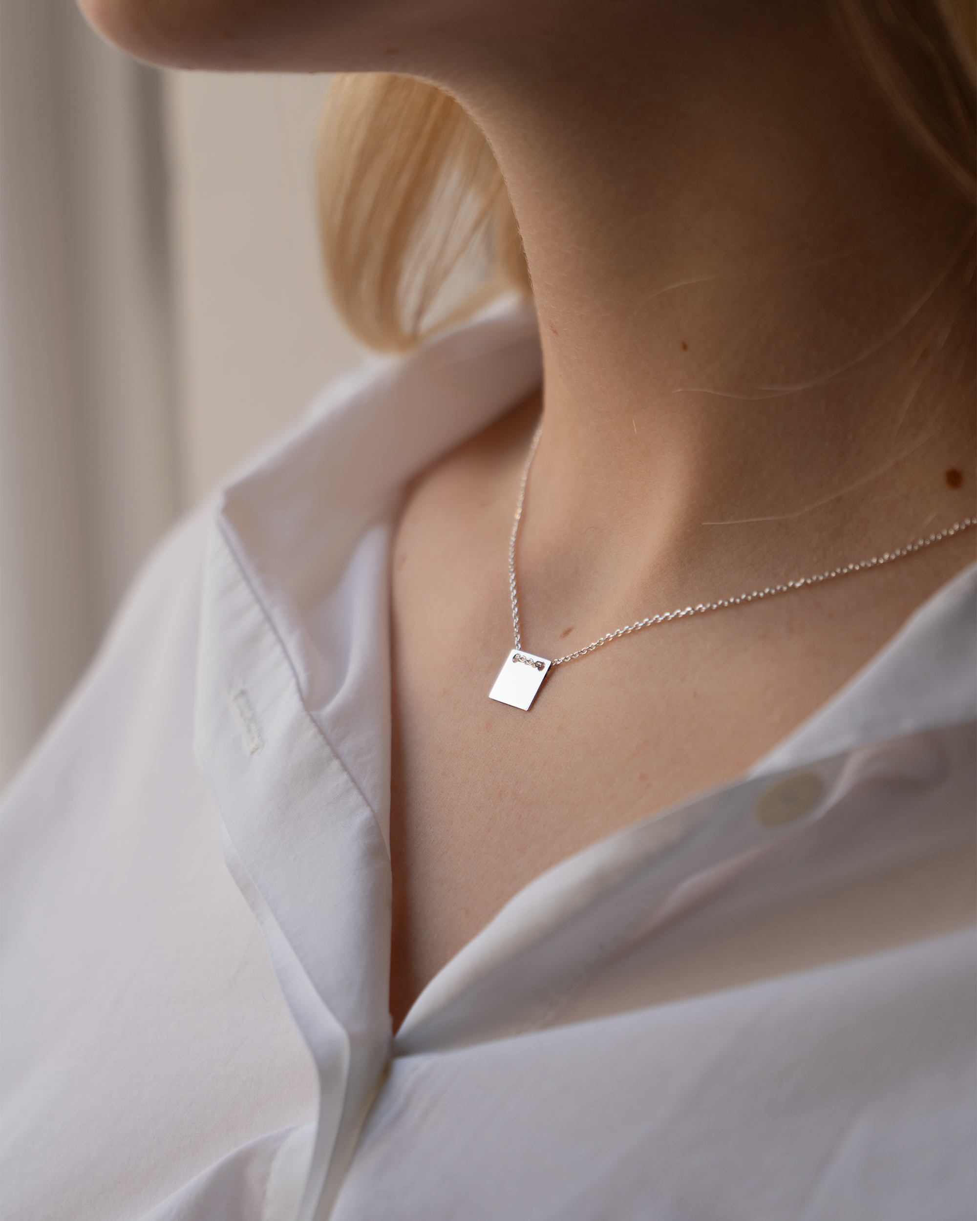 Rue – Gravur Halskette