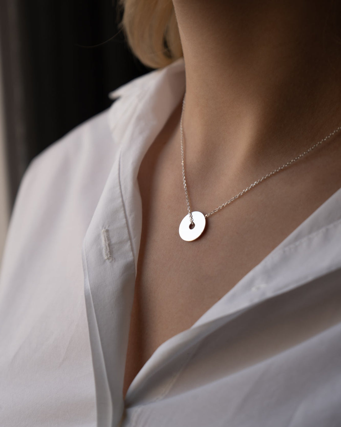 Olivia – Gravur Halskette