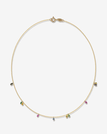 Saphira Halskette aus Gold von KONI Design