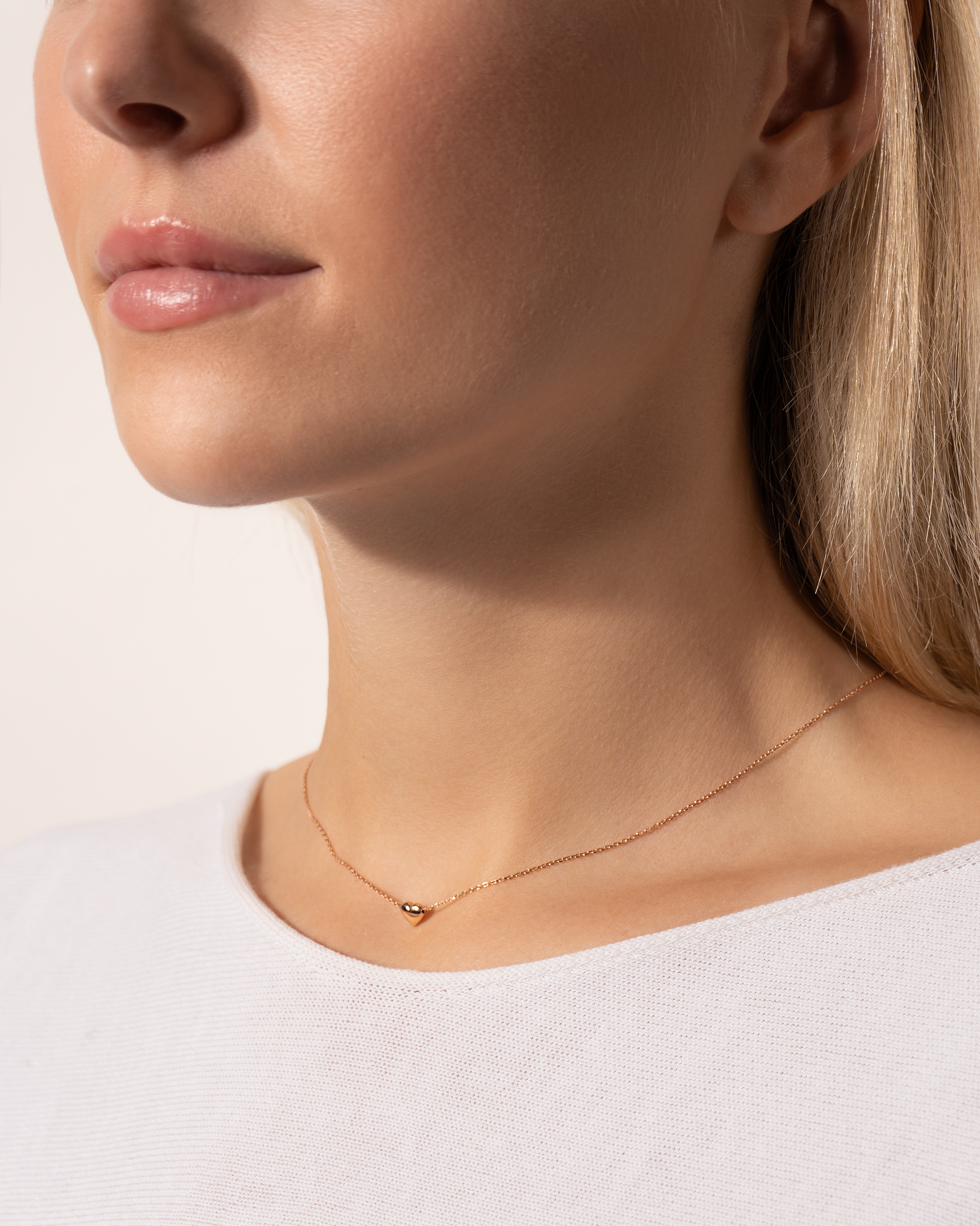 Heart of Gold Halskette – Detailansicht 3, KONI Design