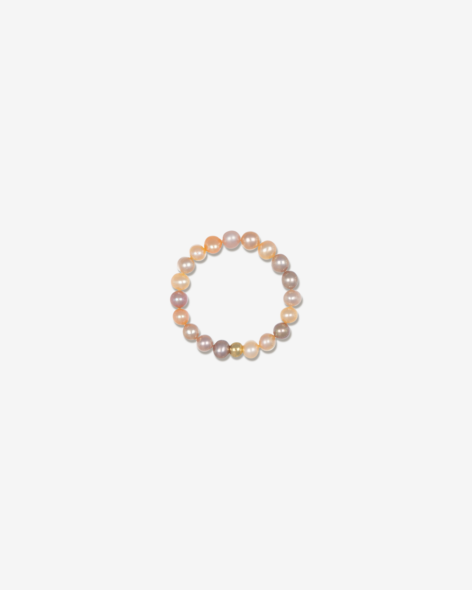 Pera – Perlenring Gold | Zierlicher Perlenring mit Süßwasserperle in 14k Gelbgold | KONI Design Wien