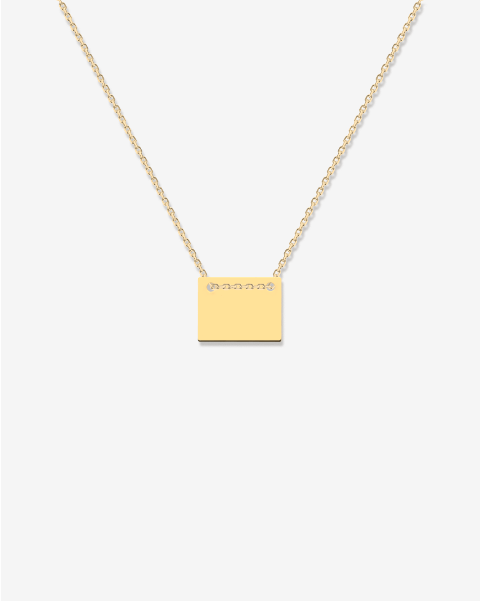 Rue - Engraved Necklace