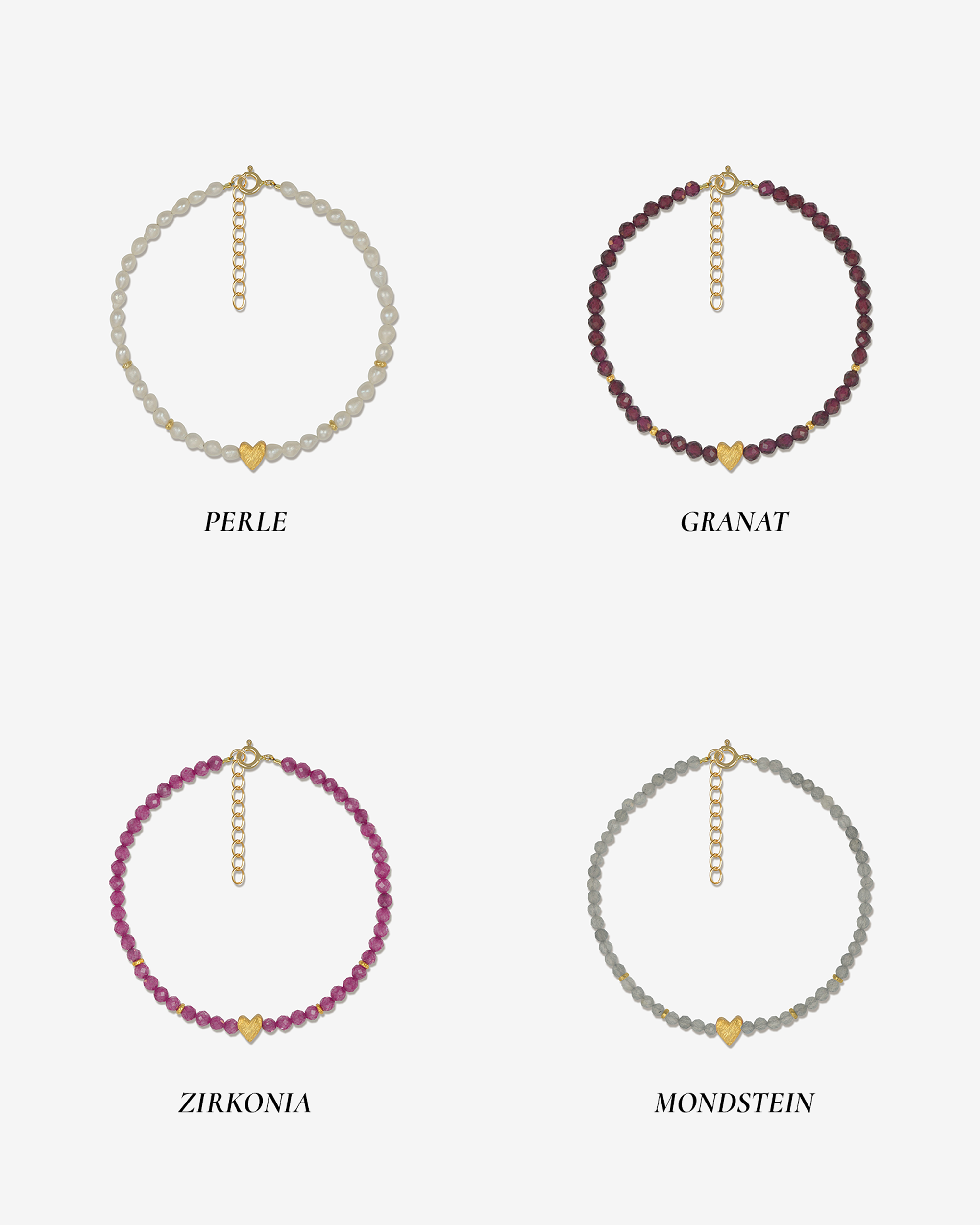 Charlotta – Stein Armkette