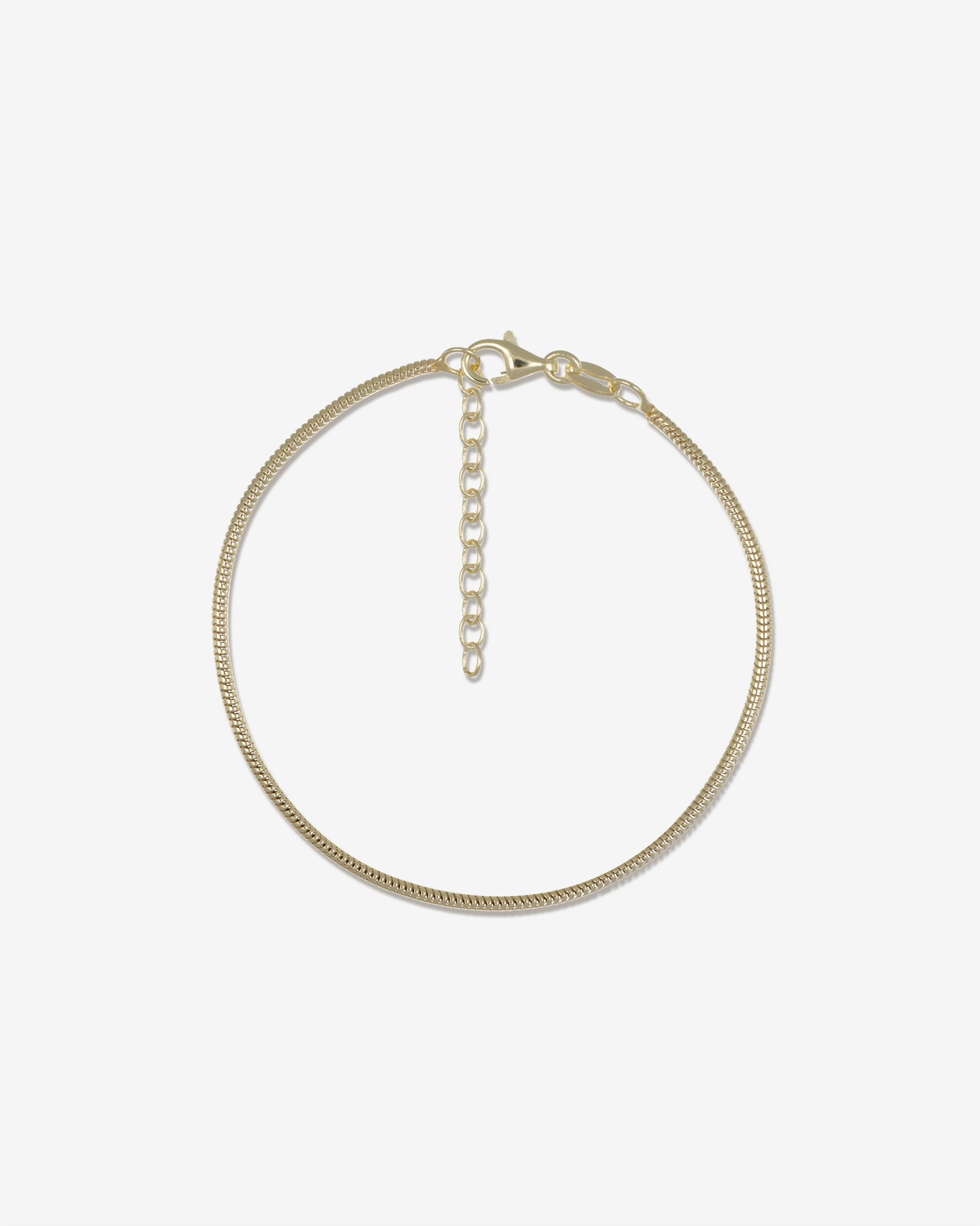Mumbai – Armkette Gold | Filigrane Schlangenkette aus 925 Sterling Silber vergoldet | KONI Design Wien