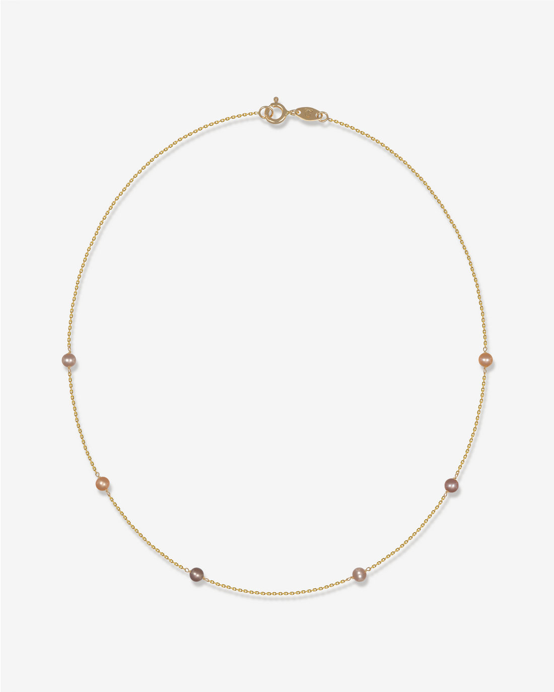 Peach – Halskette Gold | zarte Halskette aus Edelstahl | KONI Design Wien