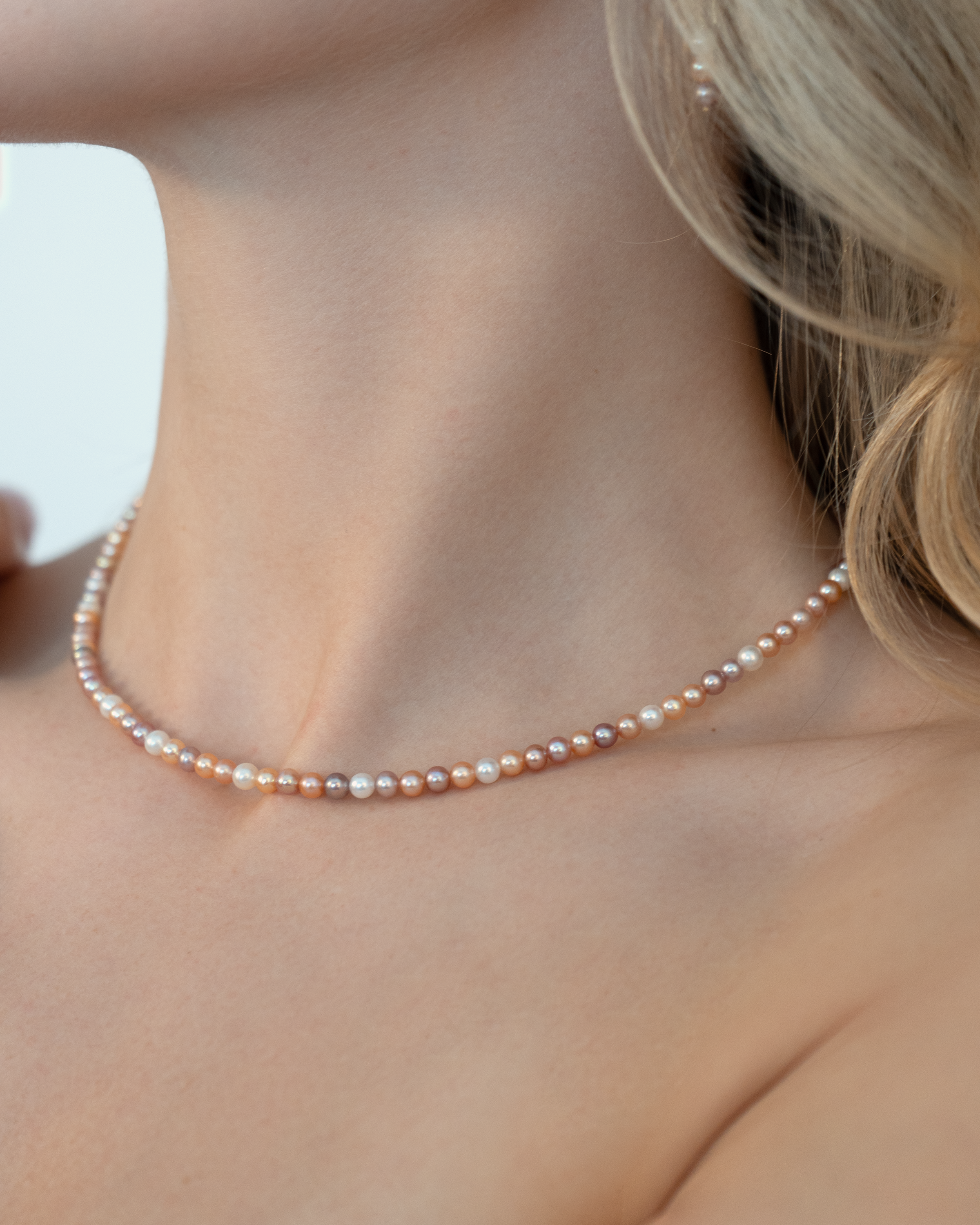 Pera – Choker Gold | Detailansicht | KONI Design Wien