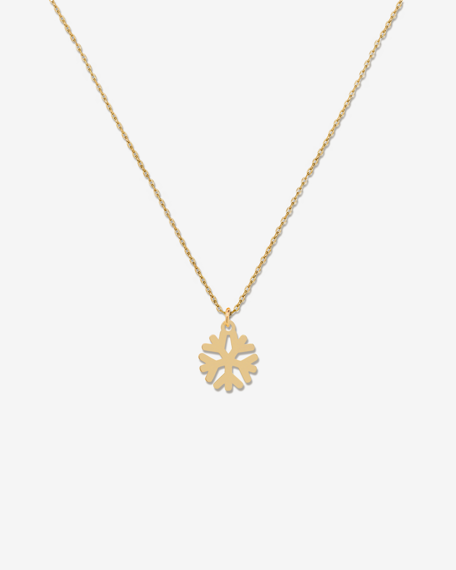 Snowflake necklace