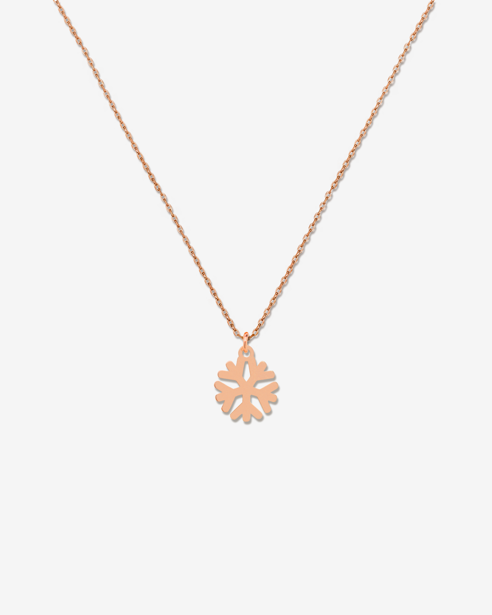 Snowflake necklace