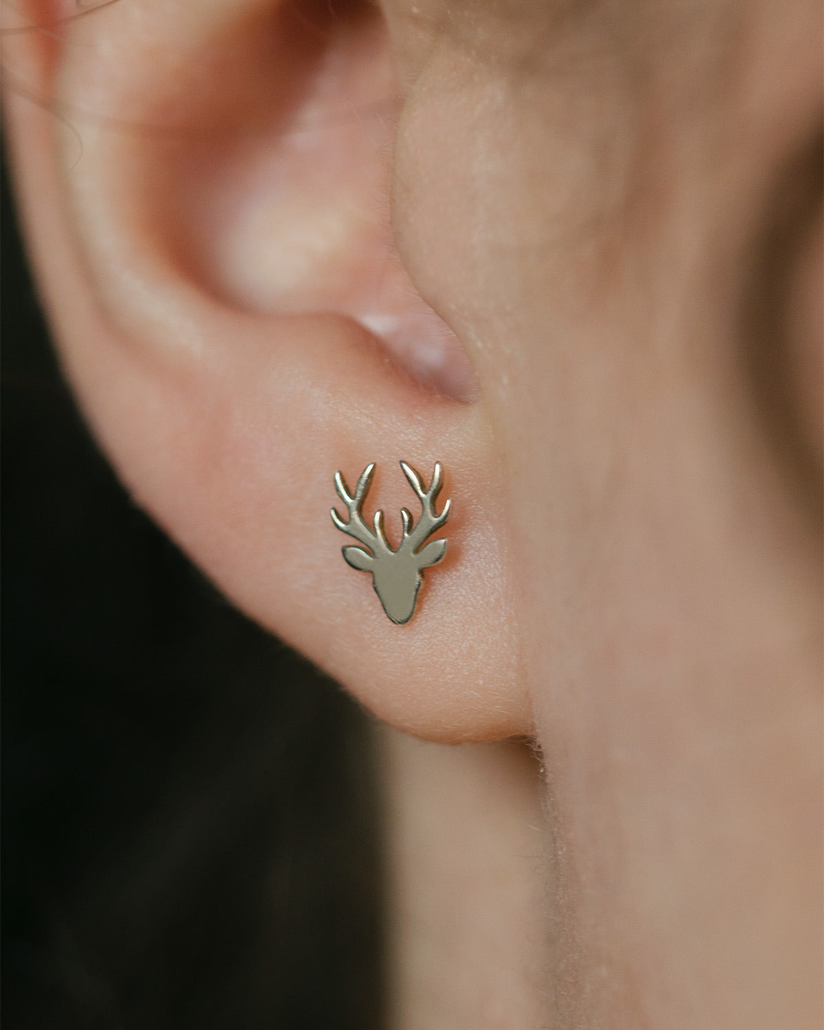 Oh Deer! – Silber Ohrstecker