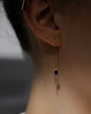 Dango - Gold earrings