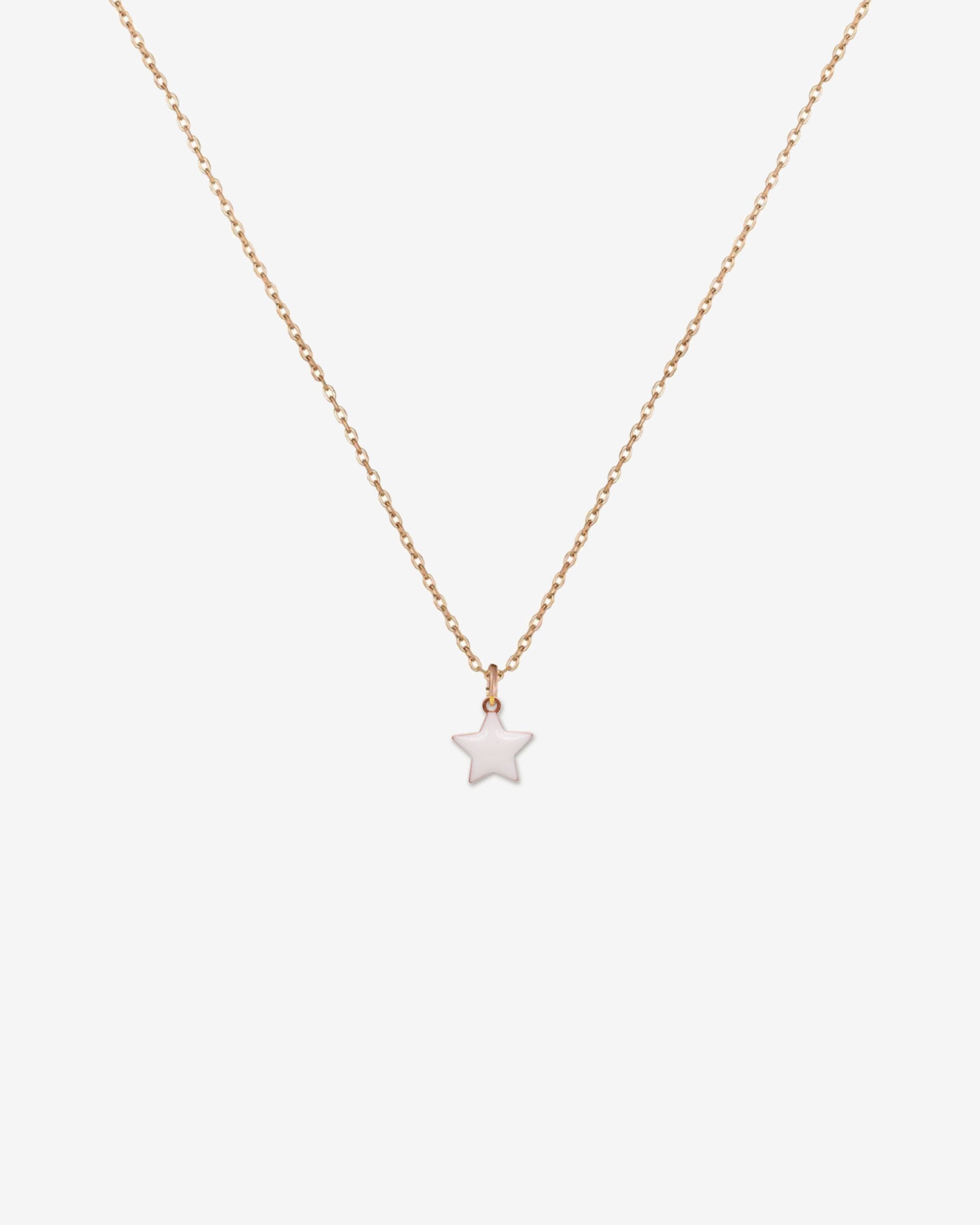 Baby Cubic Zirconia - Silver Necklace