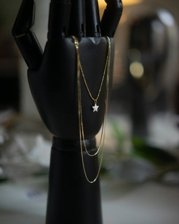 Sternenkeks - Silber Halskette