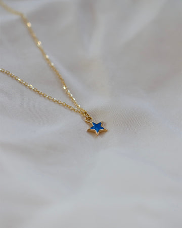Blue Stars Necklace
