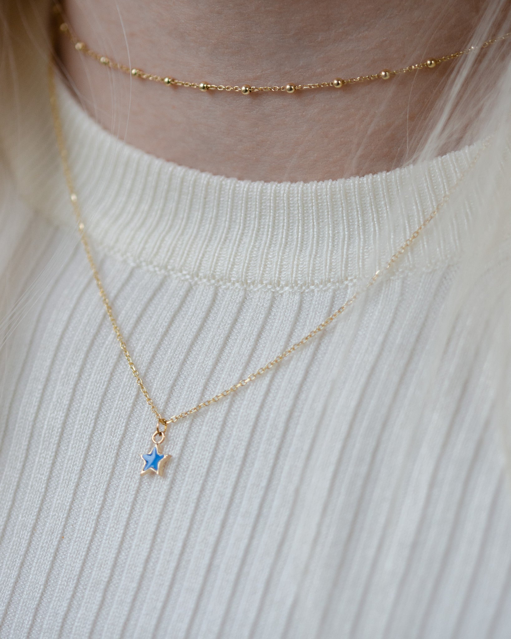Blue Stars – Halskette