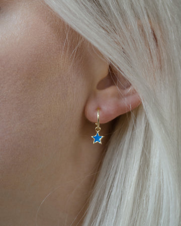 Blue Stars Earrings