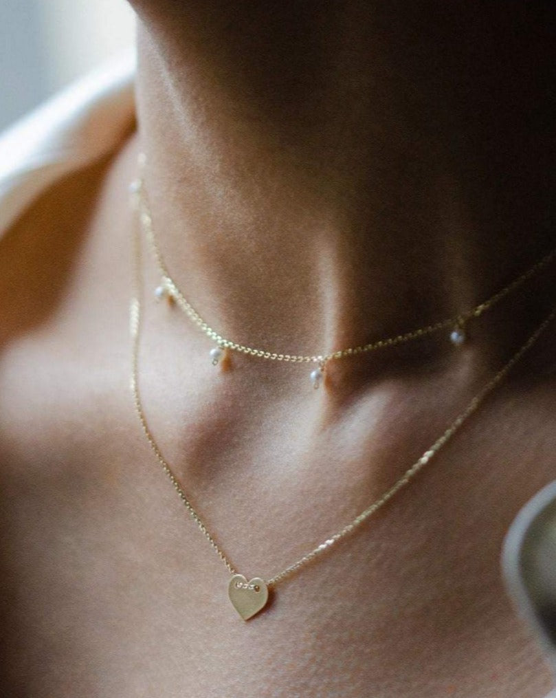 Maria Engraved Necklace