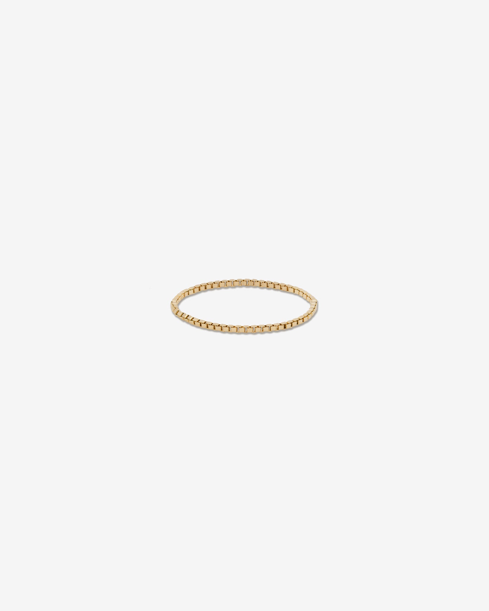 Vienna - gold chain ring
