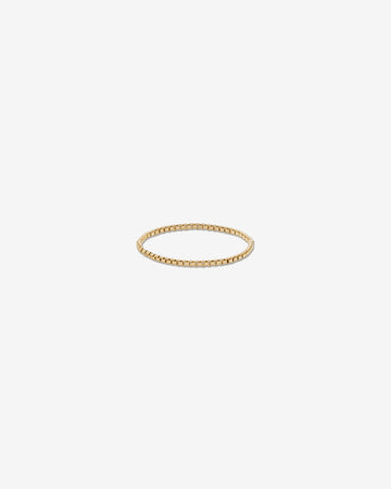 Vienna - gold chain ring