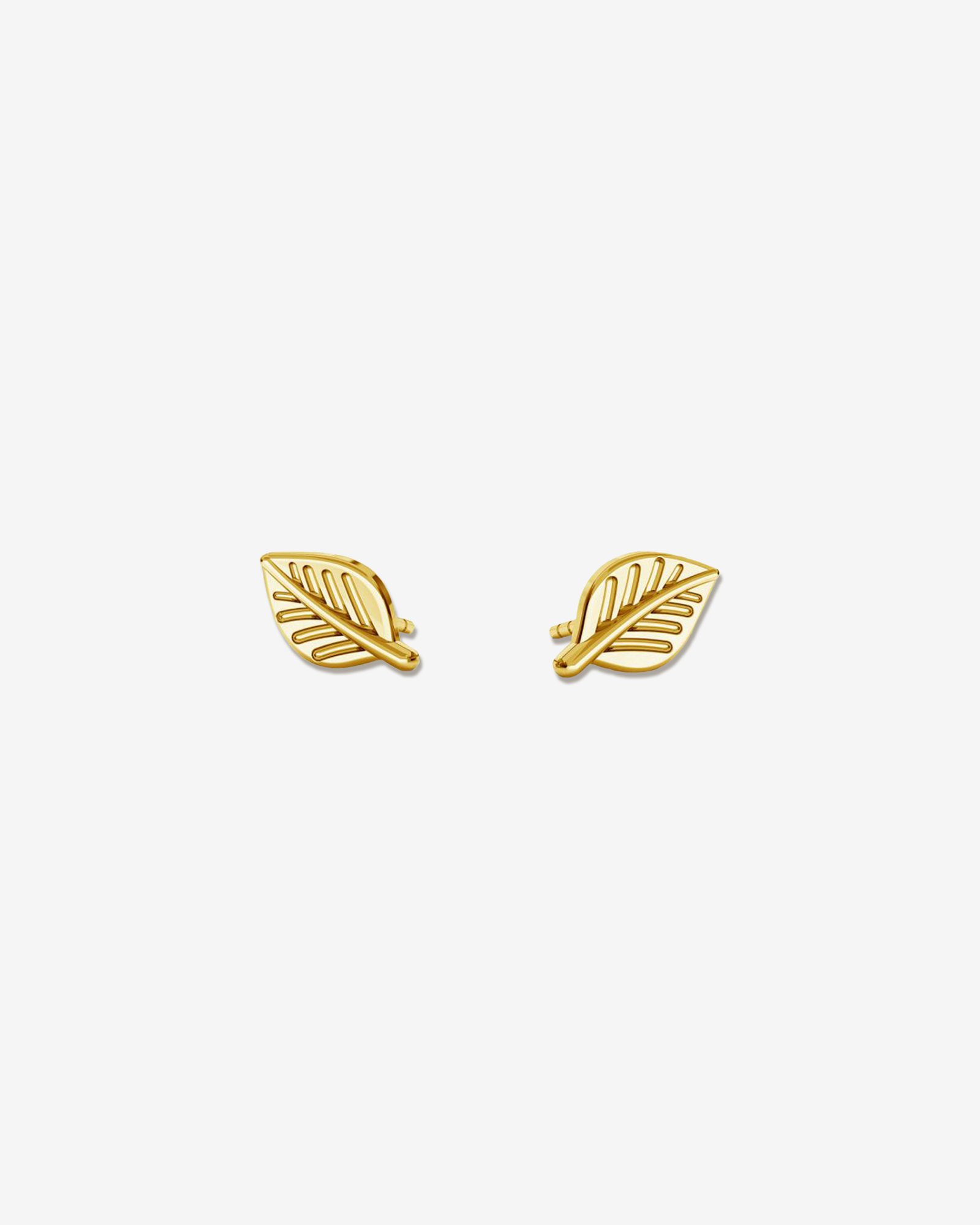 Leaf - stud earrings
