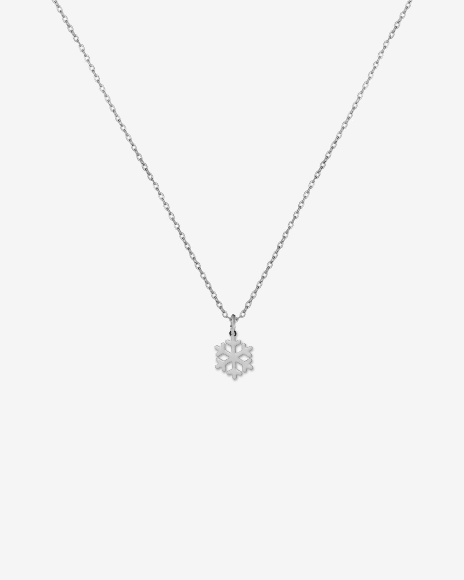 Baby Cubic Zirconia - Silver Necklace