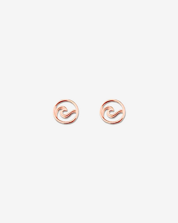 Ocean stud earrings